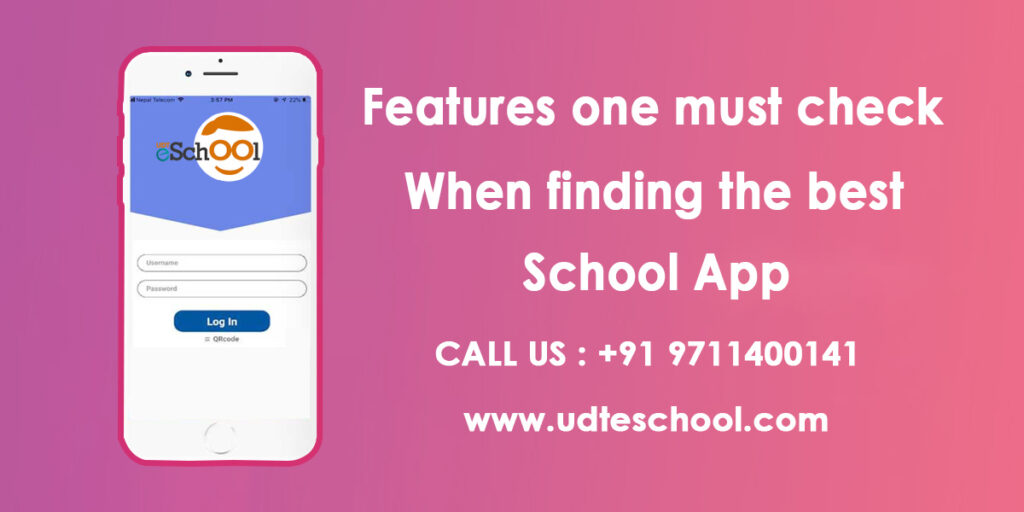 best school app by UTDeSCHOOL