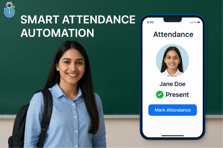 Smart AI-powered attendance system by UDT eSchool with real-time tracking app