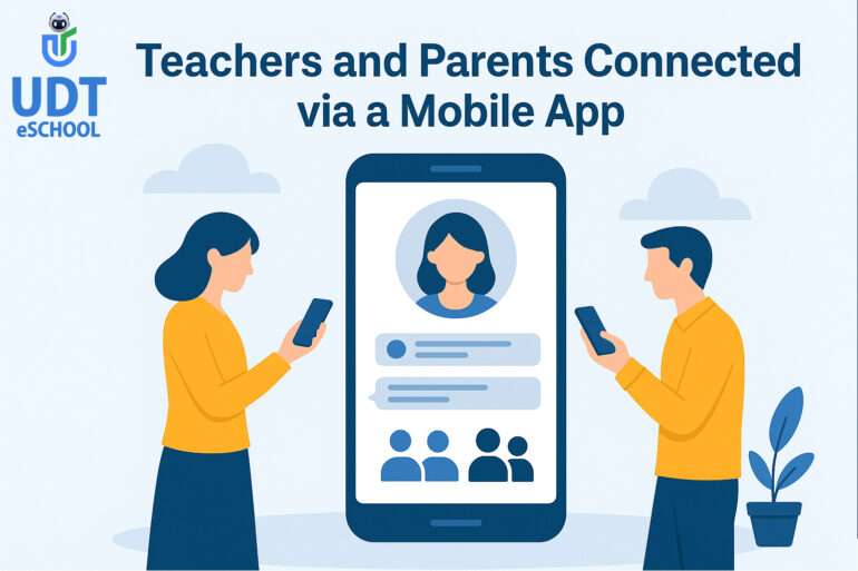 Teachers and Parents Connected Via Mobile App